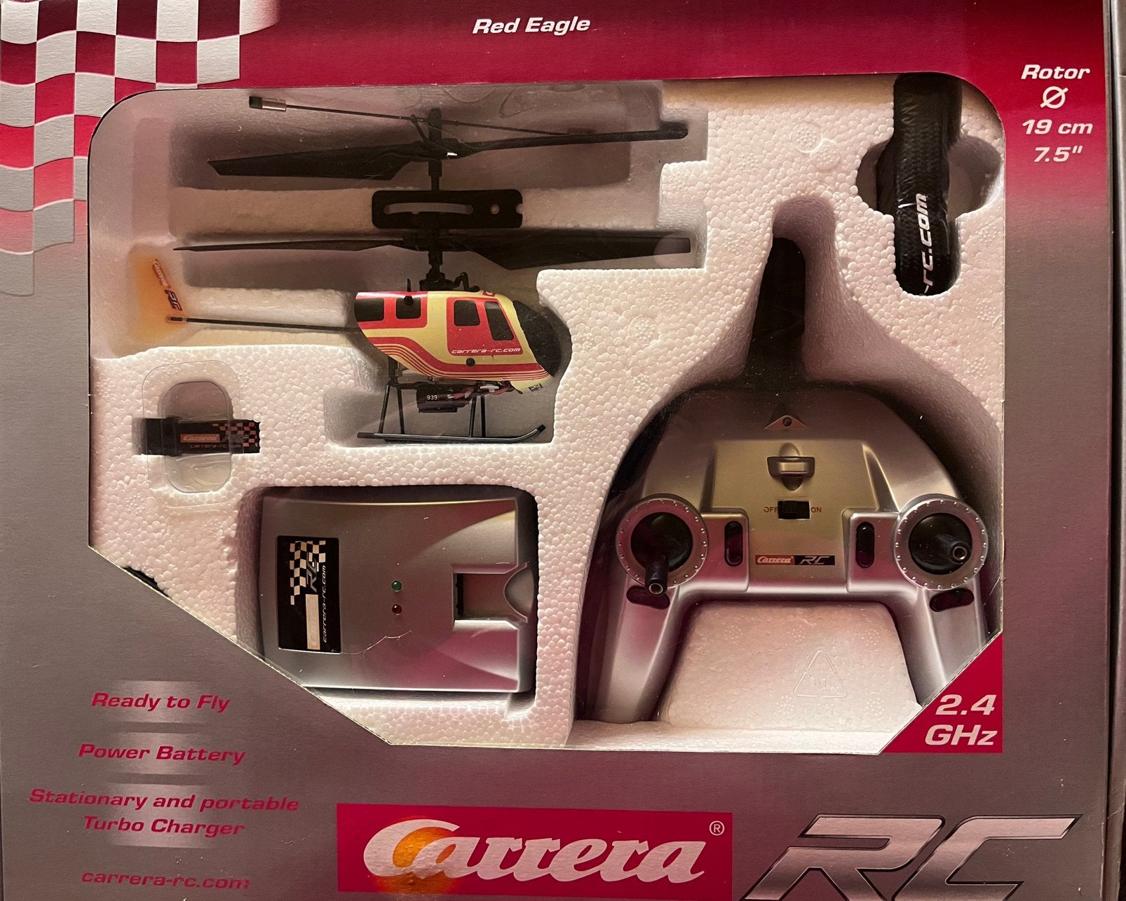 Hélicoptère Red Eagle CARRERA, Hobby en Vrije tijd, Modelbouw | Radiografisch | Overige, Nieuw, Ophalen of Verzenden
