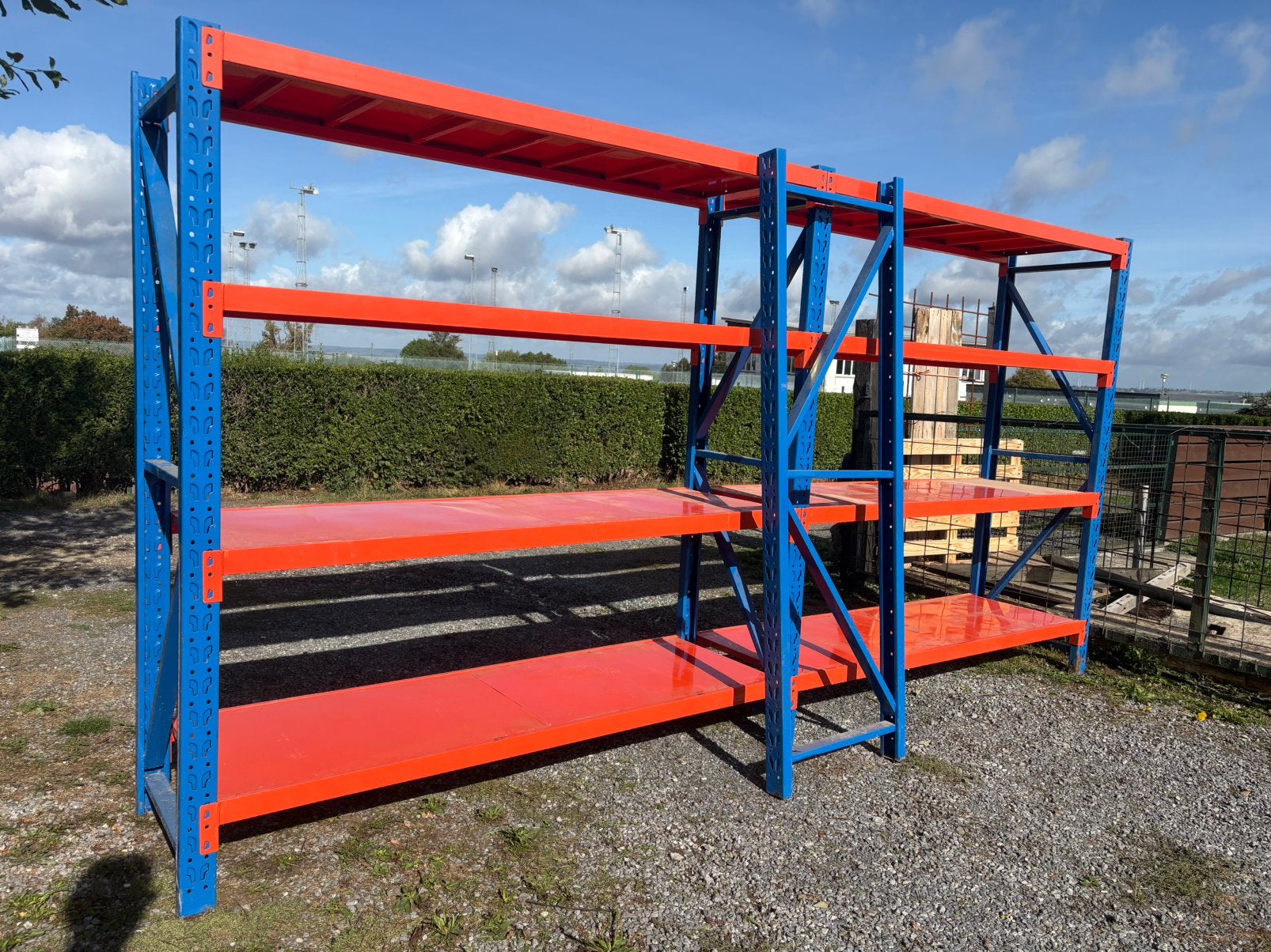 Lots de 4 Rayonnage industriel / Racks de rangement 2m, Articles professionnels, Enlèvement