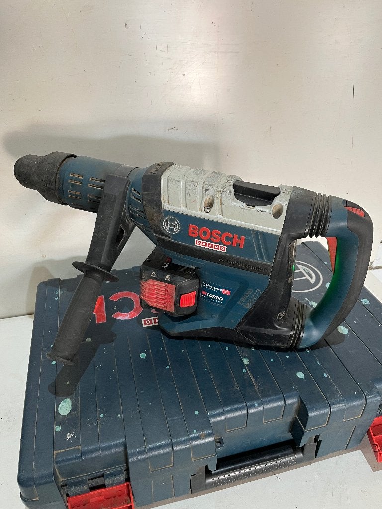 marteau combiné à batterie d'occasion Bosch GBH 18v-45C, Bricolage & Construction, Outillage | Foreuses, Enlèvement, Comme neuf