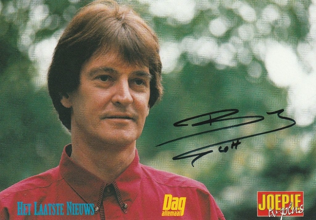 Benny Scott - foto met handtekening - 1996, Verzamelen, Ophalen of Verzenden, Zo goed als nieuw, Foto of Kaart, Gesigneerd