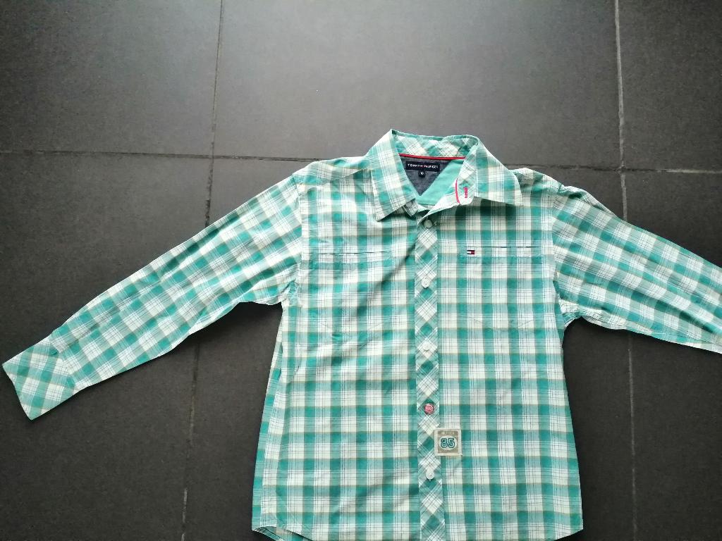 Mooi hemd Tommy Hilfiger 10 jaar, Overhemd of Blouse, Ophalen of Verzenden, Jongen, Tommy Hilfiger