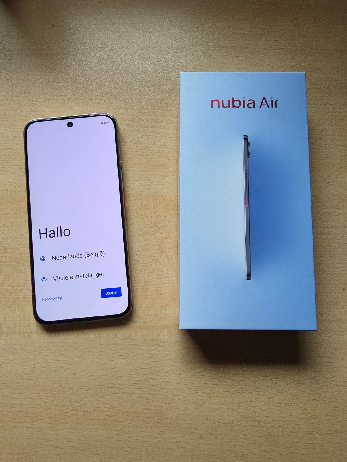 nubia air 256gb nieuw, Télécoms, Téléphonie mobile | Housses, Coques & Façades | Marques Autre, Enlèvement ou Envoi, Protecteur d'écran