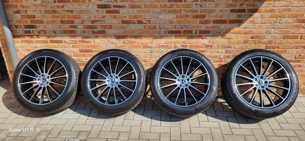 Mercedes GLE  W167 originele multispaaks AMG  21inch. velgen, Auto-onderdelen, Ophalen, Zomerbanden, Band(en)
