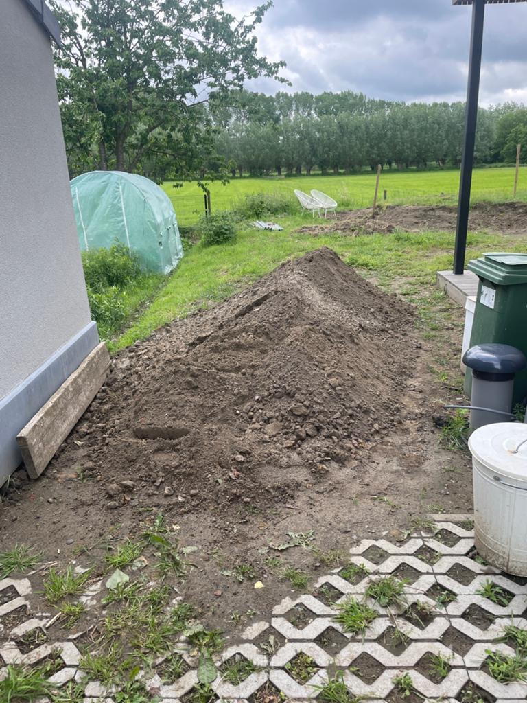 Gratis grond in Lokeren, Enlèvement, Terre pour jardin