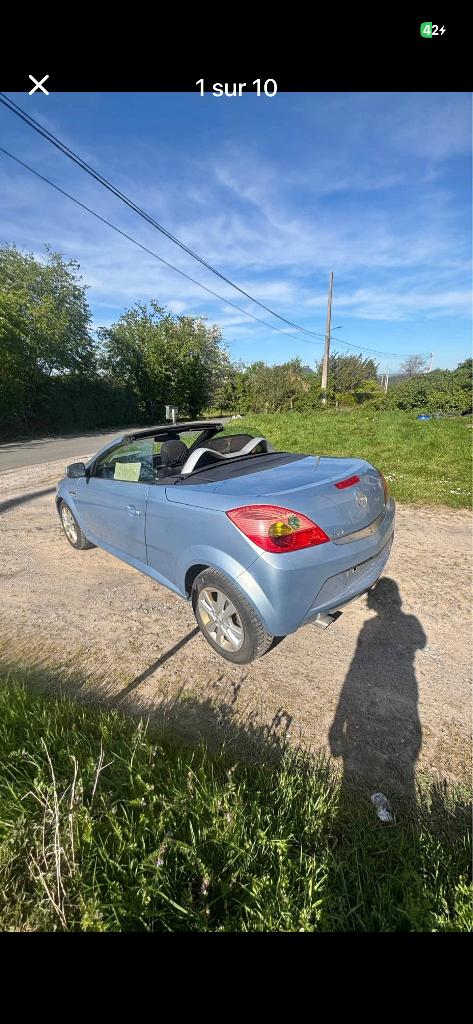 Opel Tigre Twin Top, Auto's, Voorwielaandrijving, Stof, Zwart, 4 cilinders