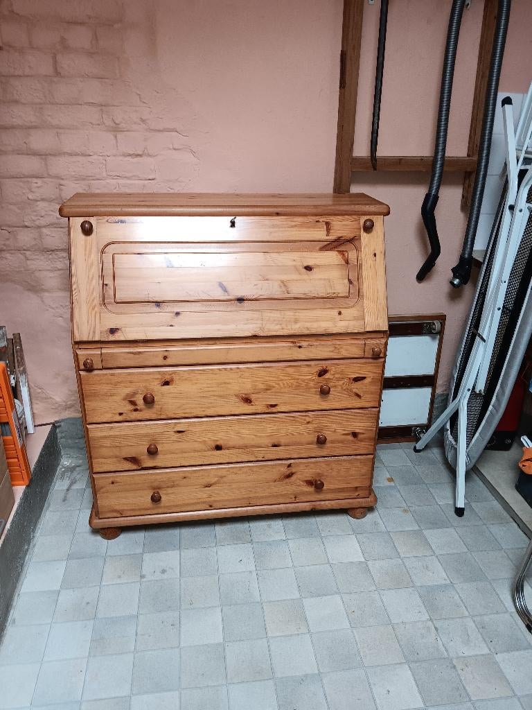 MEUBLE SECRETAIRE, Maison & Meubles, Enlèvement, Comme neuf, PIN MASSIF
