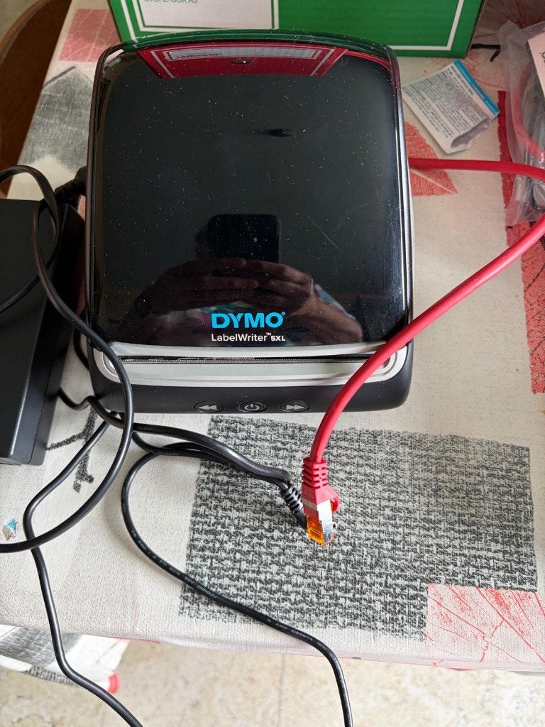 Imprimante Dymo 5XL - 80 euros, Informatique & Logiciels, Impression noir et blanc, Enlèvement ou Envoi, Dymo, Imprimante