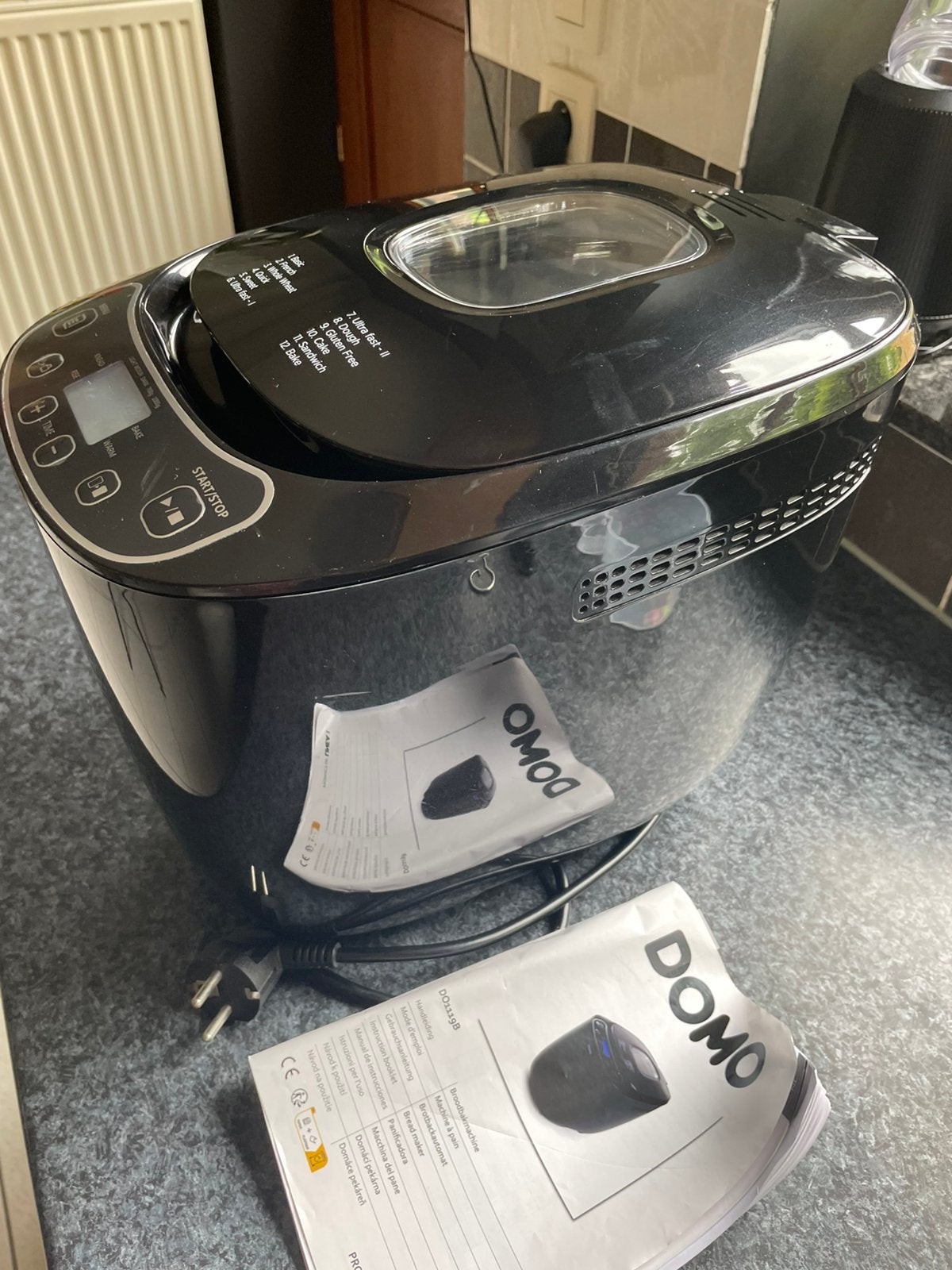 Broodbakmachine, Ophalen, Zo goed als nieuw, Zonder timer, Warmhoudfunctie