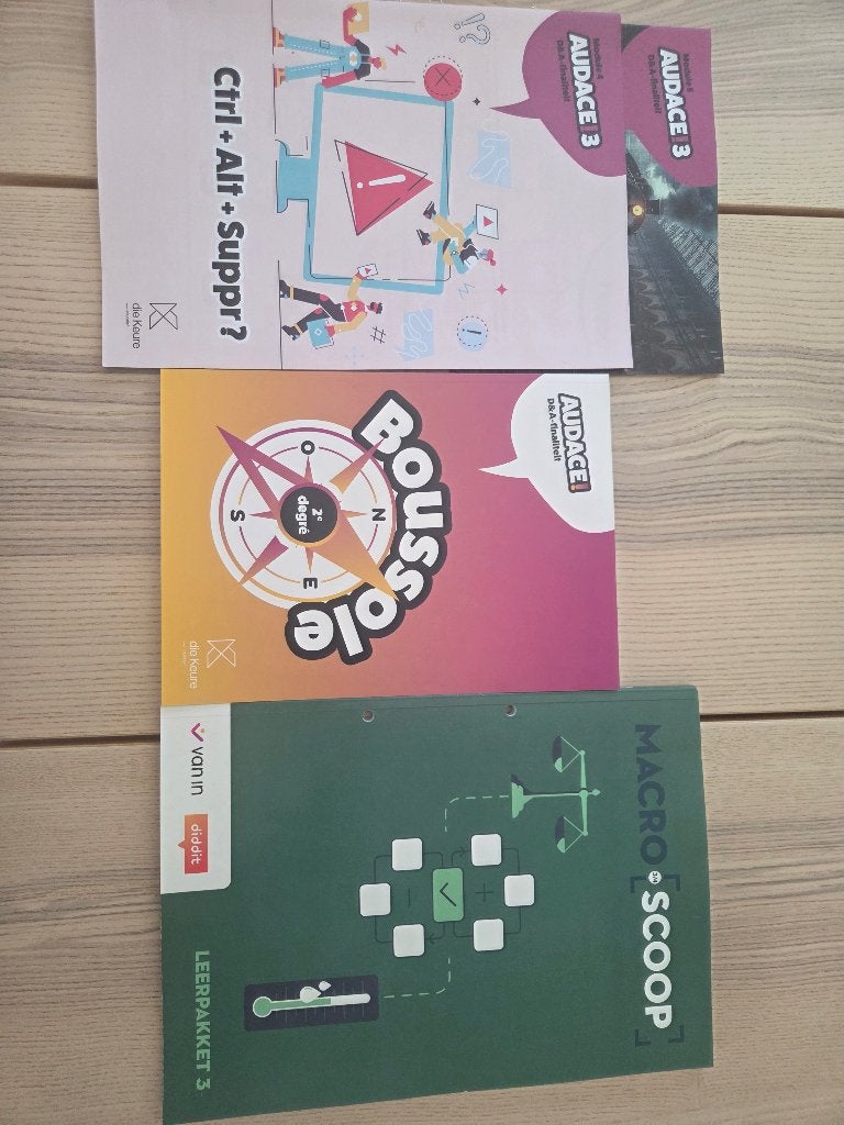 Macroscoop en Audace, Frans, Ophalen of Verzenden, Overige niveaus, Nieuw