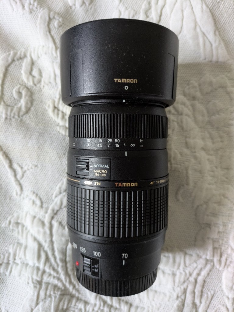 Tamron 70-300mm f/4-5.6 Di LD Macro Lens pour Canon, Enlèvement, Comme neuf, Tamron, Téléobjectif