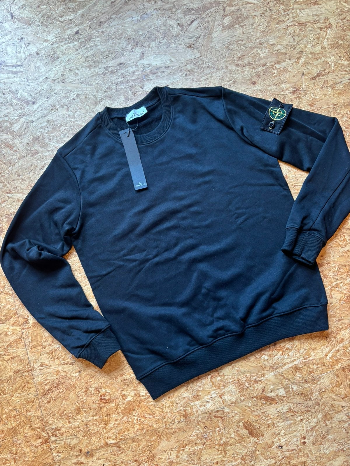 Stone Island trui, Ophalen of Verzenden, Zo goed als nieuw, Maat 48/50 (M), Zwart