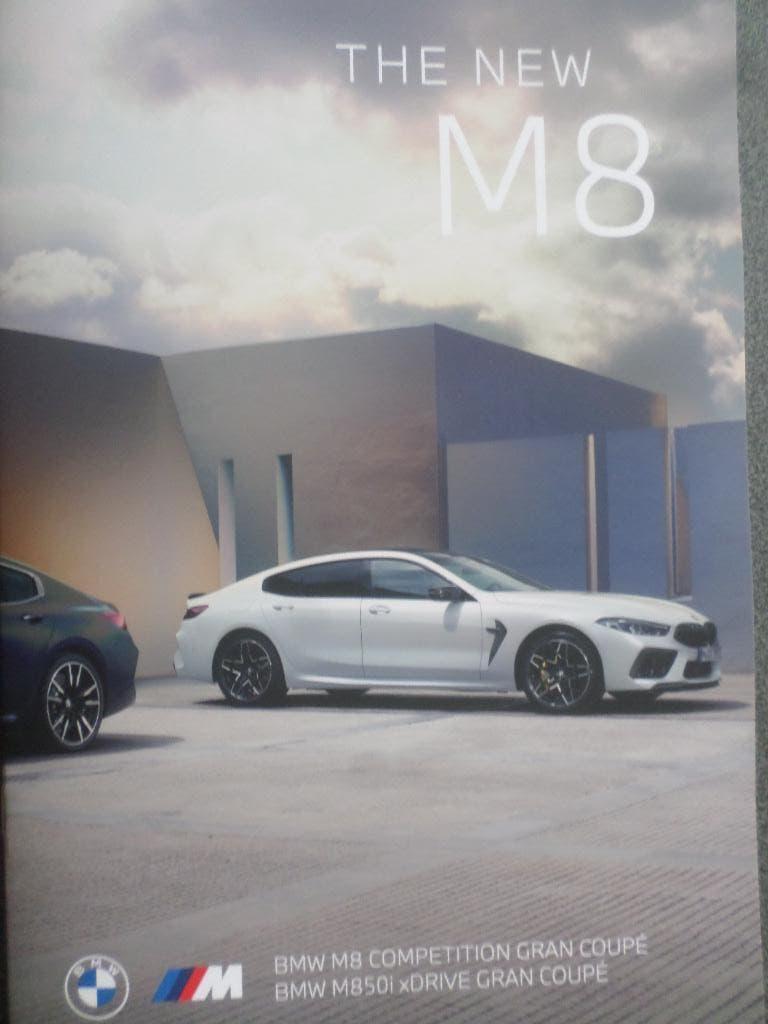BMW M8 Gran Coupe Brochure, Ophalen of Verzenden, BMW