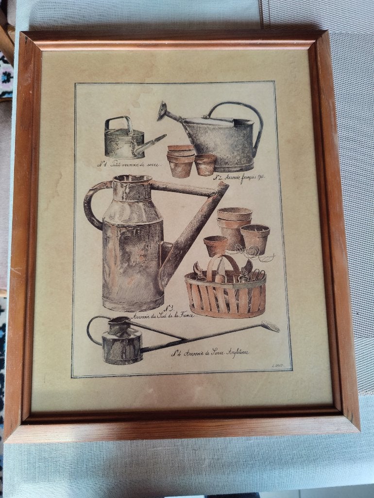 Kadertjes voor tuinhobbyist, Antiquités & Art, Curiosités & Brocante, Enlèvement