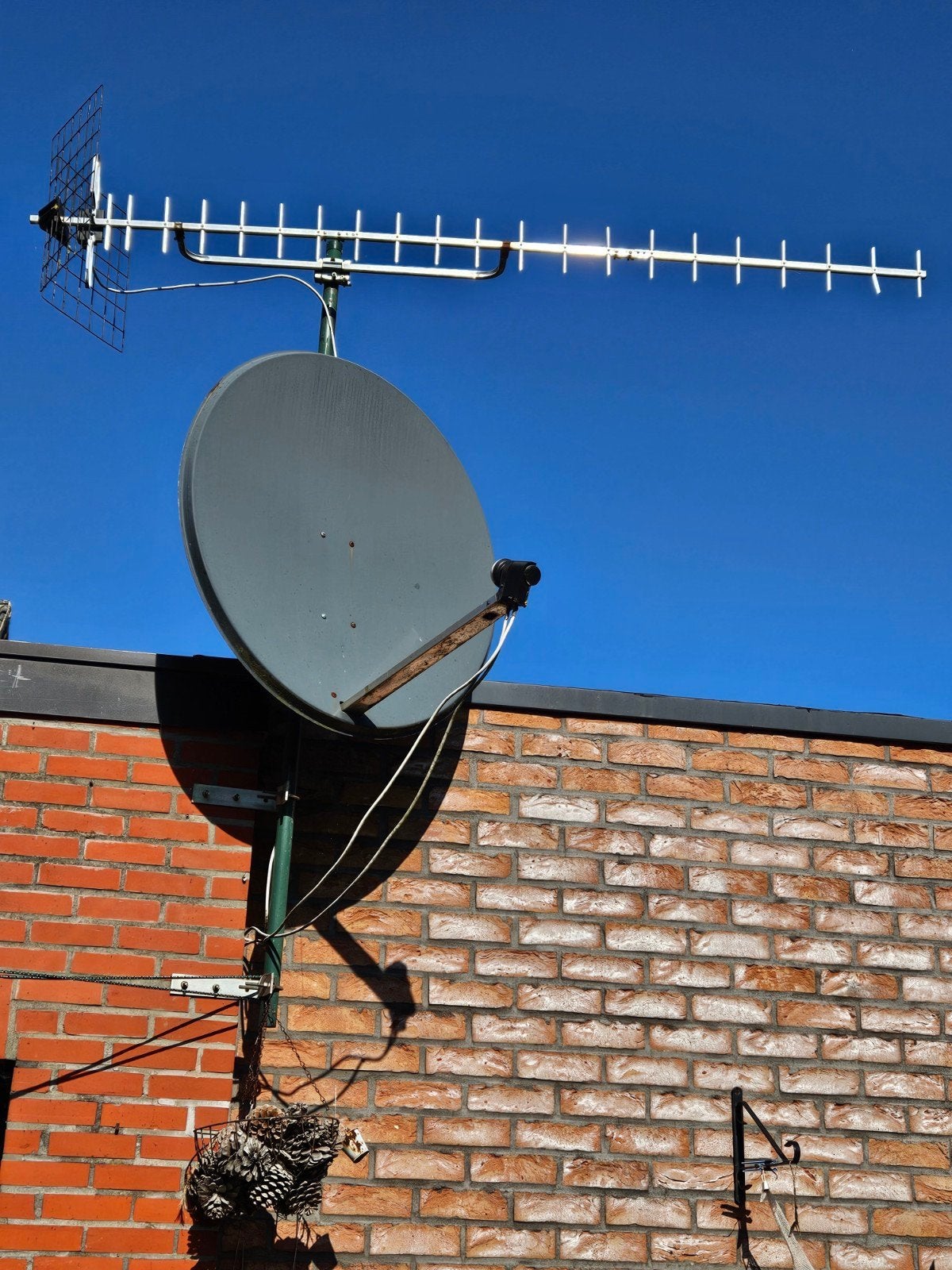 Parabole 1m et antenne râteau, Audio, Tv en Foto, Schotelantennes