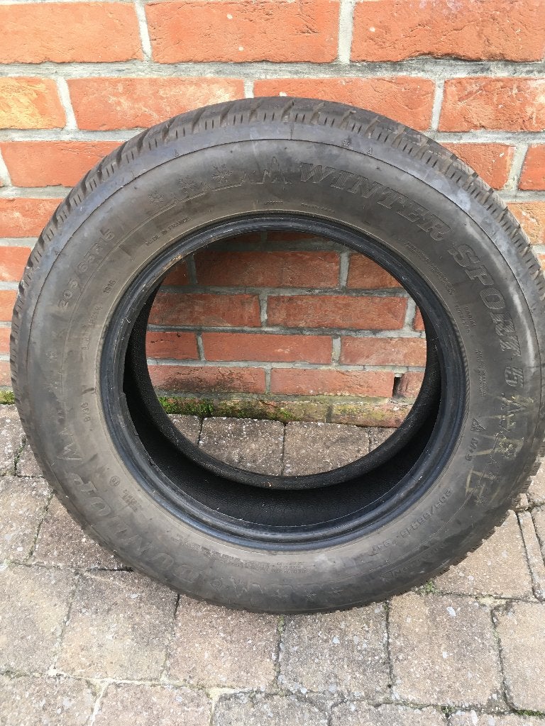 PNEUS DUNLOP, Autos : Pièces & Accessoires, 15 pouces, Pneus hiver, 205 mm, Pneu(s)