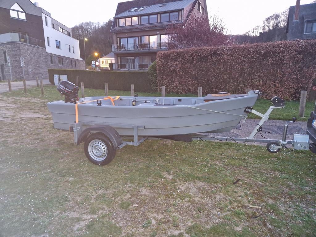 Barque Ria armor 380, Watersport en Boten, Vis- en Consoleboten, Elektrisch, Ophalen