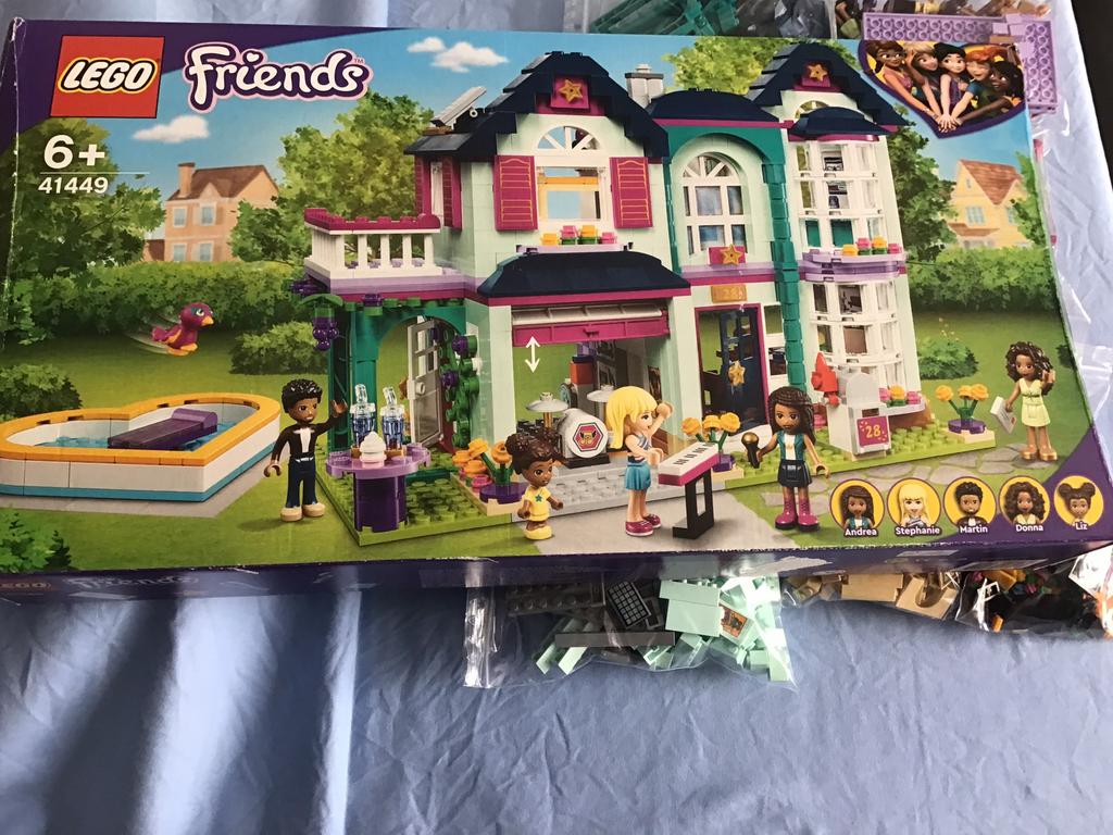 Lego friends familiehuis, Ophalen of Verzenden, Zo goed als nieuw, Lego