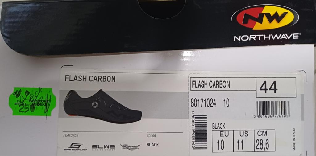 Nieuwe Race schoenen NW Flash Carbon maat 46, Ophalen
