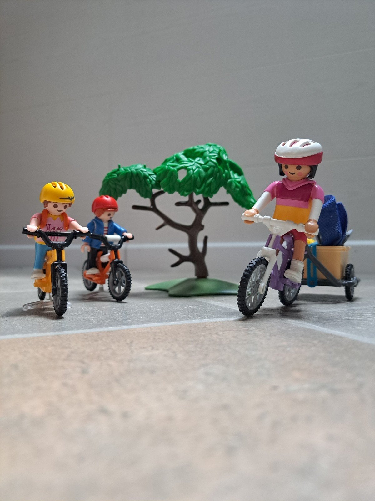 Playmobil kampeerset 6890, Ophalen