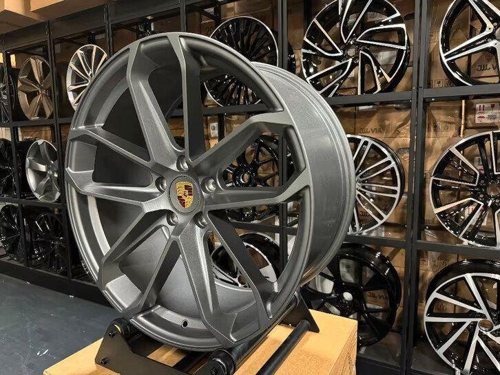 22 inch Porsche Cayenne Coupe velgen GT Look 5X130, Enlèvement ou Envoi, Neuf, Jante(s)