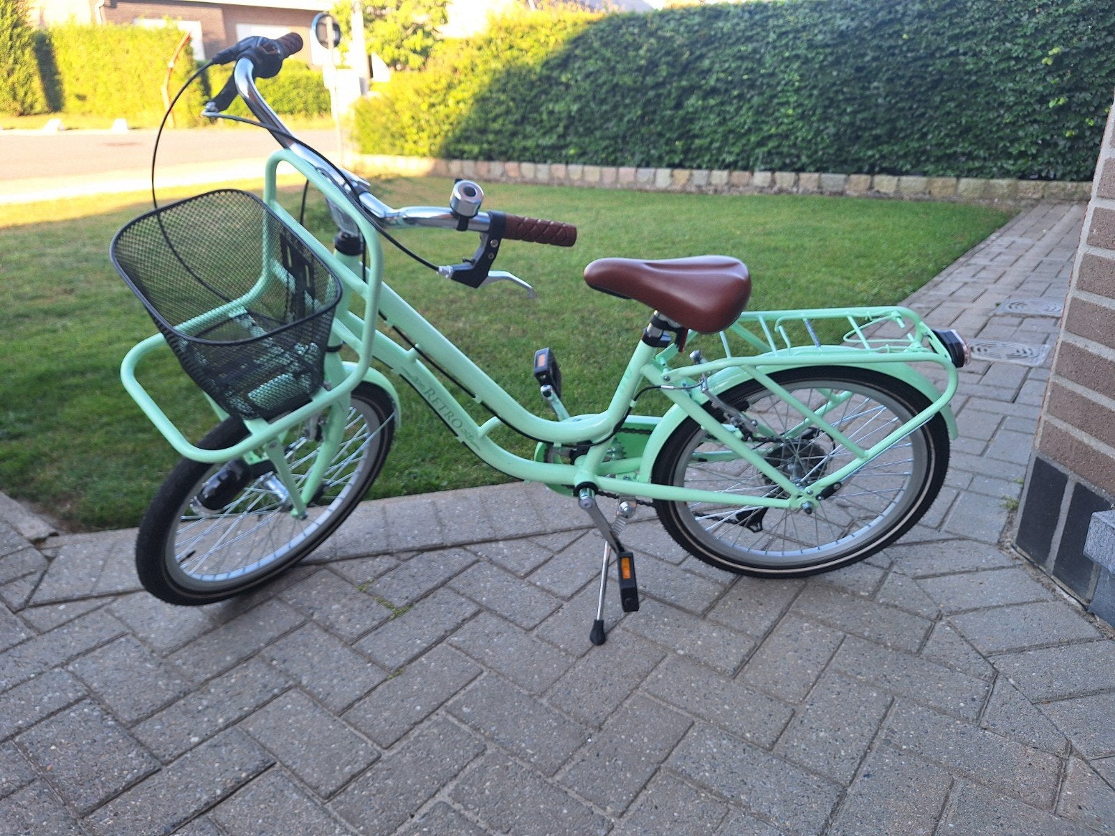 Fiets retro 18 inch nieuw, Fietsen en Brommers, Ophalen, 18 inch, Versnellingen