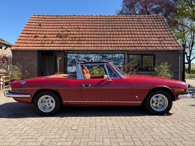 Triumph Stag, 1974, Auto's, Automaat, Cabriolet, Bruin, 5 zetels