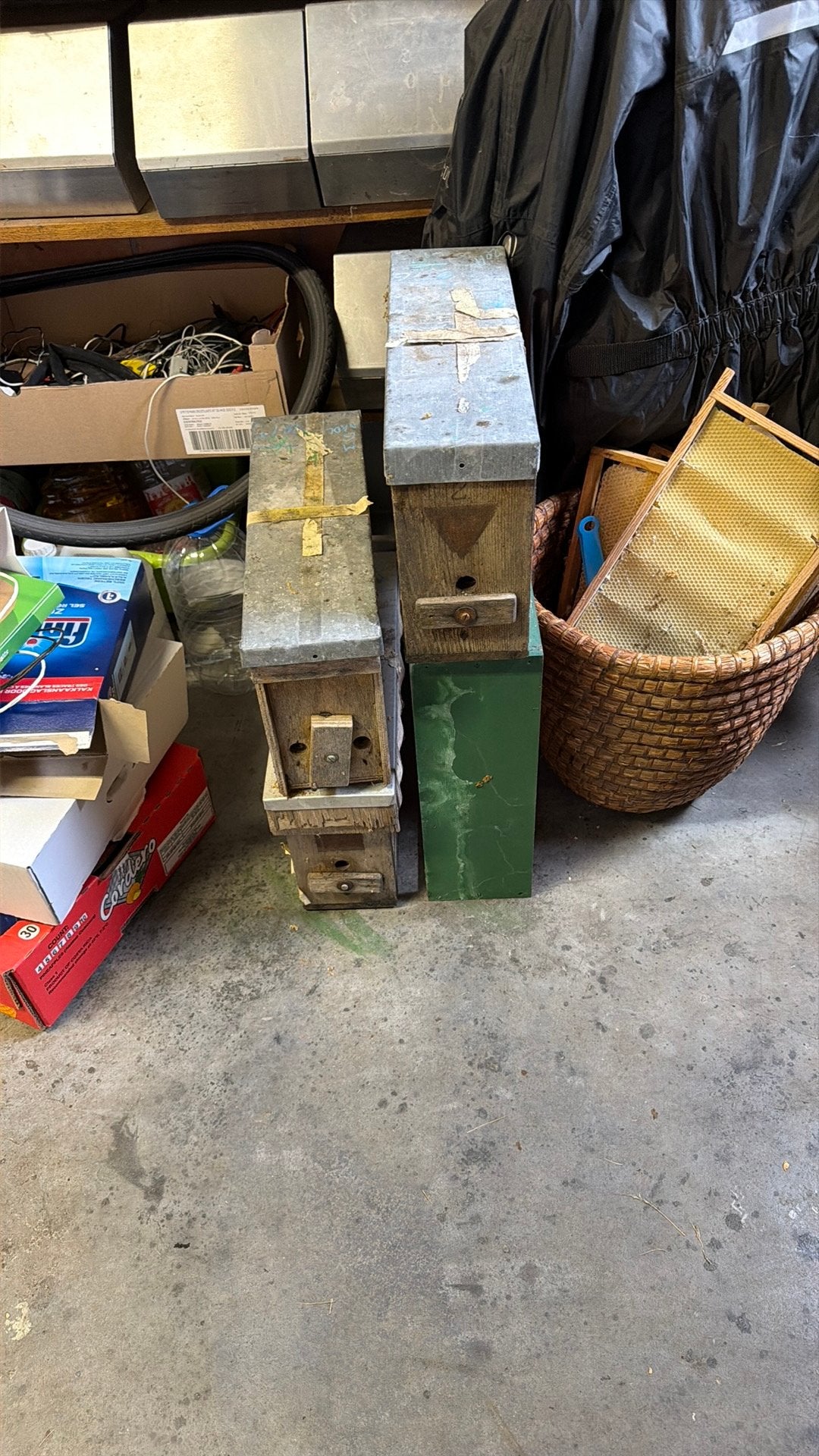 3 raams simplex bijenkast. 3 stuks, Animaux & Accessoires, Abeilles