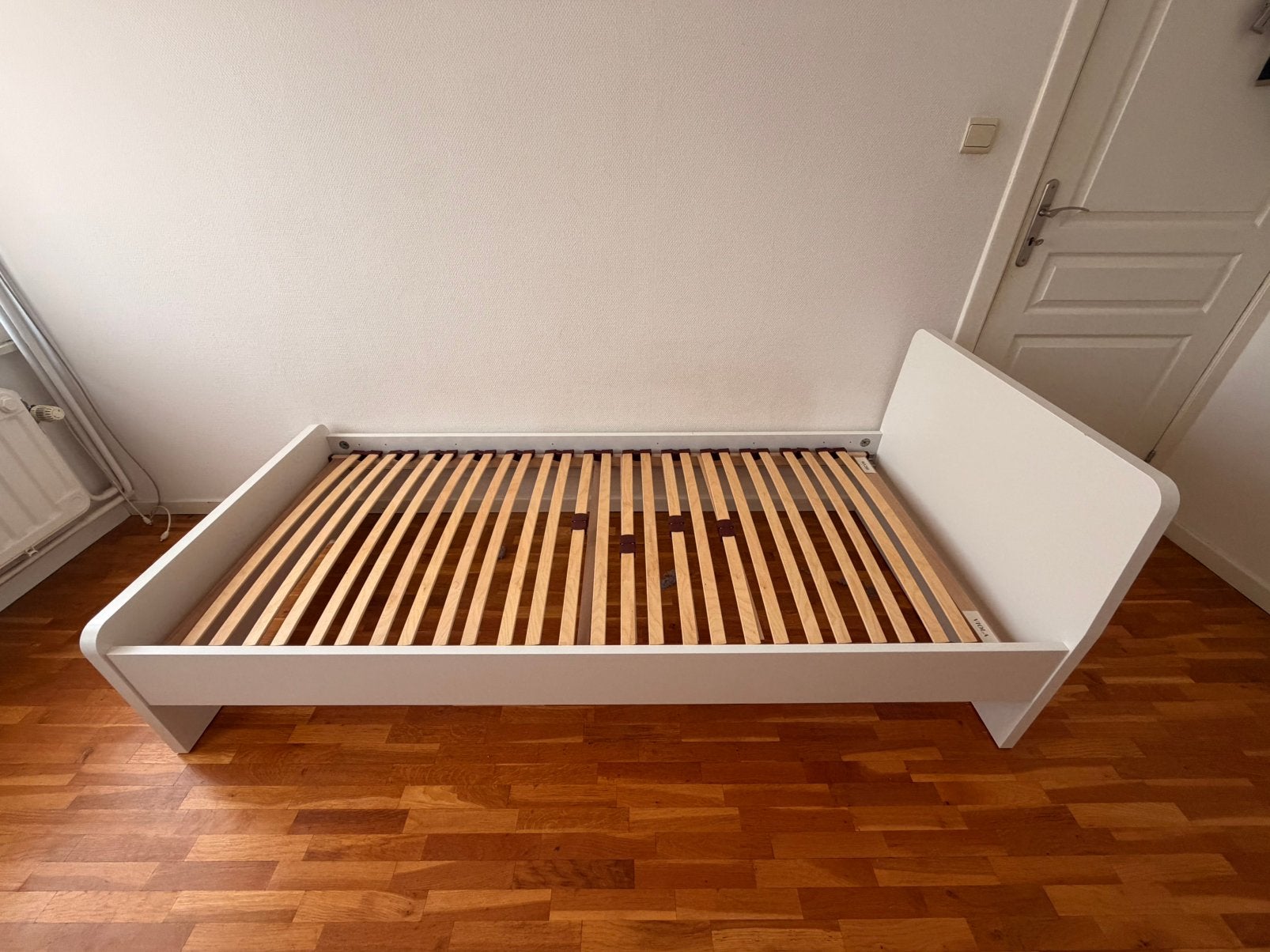 Lit Ikea Malm 1 personne, Maison & Meubles, Enlèvement, Comme neuf