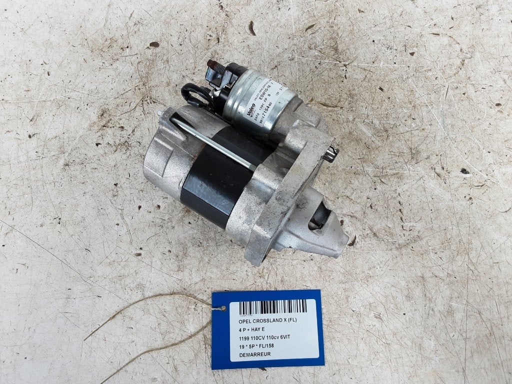 DÉMARREUR Opel Crossland (X) (981271548024A91391FP), Autos : Pièces & Accessoires, Opel, Opel Automobile GmbH, Utilisé, Kontakt-opel@opel.com