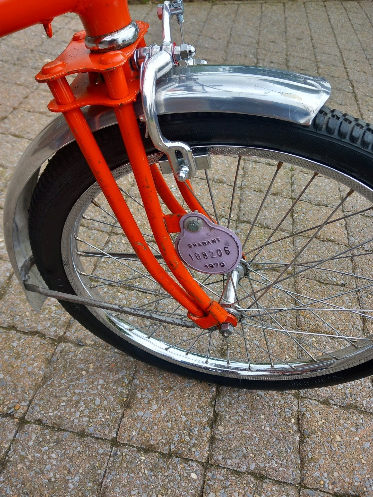 Chopperfiets lugano., Ophalen