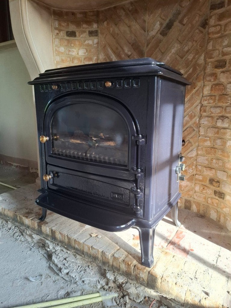 Poêle, Maison & Meubles, Poêles, Enlèvement, Utilisé, Autoportant, Chauffage à gaz