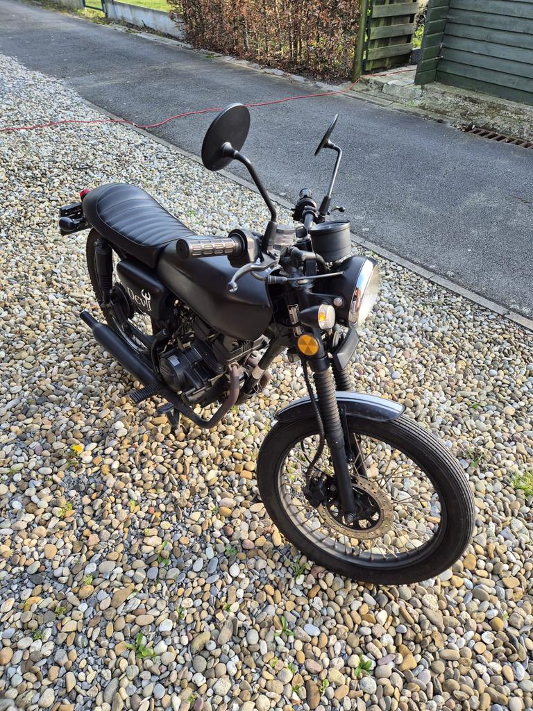 agm devil 50cc 2016 11.000km, Fietsen en Brommers, Ophalen, Nieuw, Klasse B (45 km/u), 50 cc