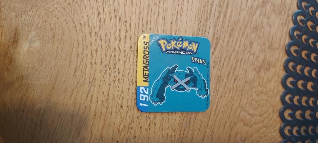 jouet magnétique Pokemon Panini Sticks Metagross 2003, Enlèvement ou Envoi, Neuf