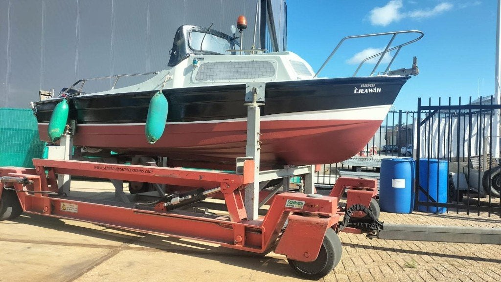 heerlijke complete visboot, Ophalen, Gebruikt, 15 pk, Viertaktmotor