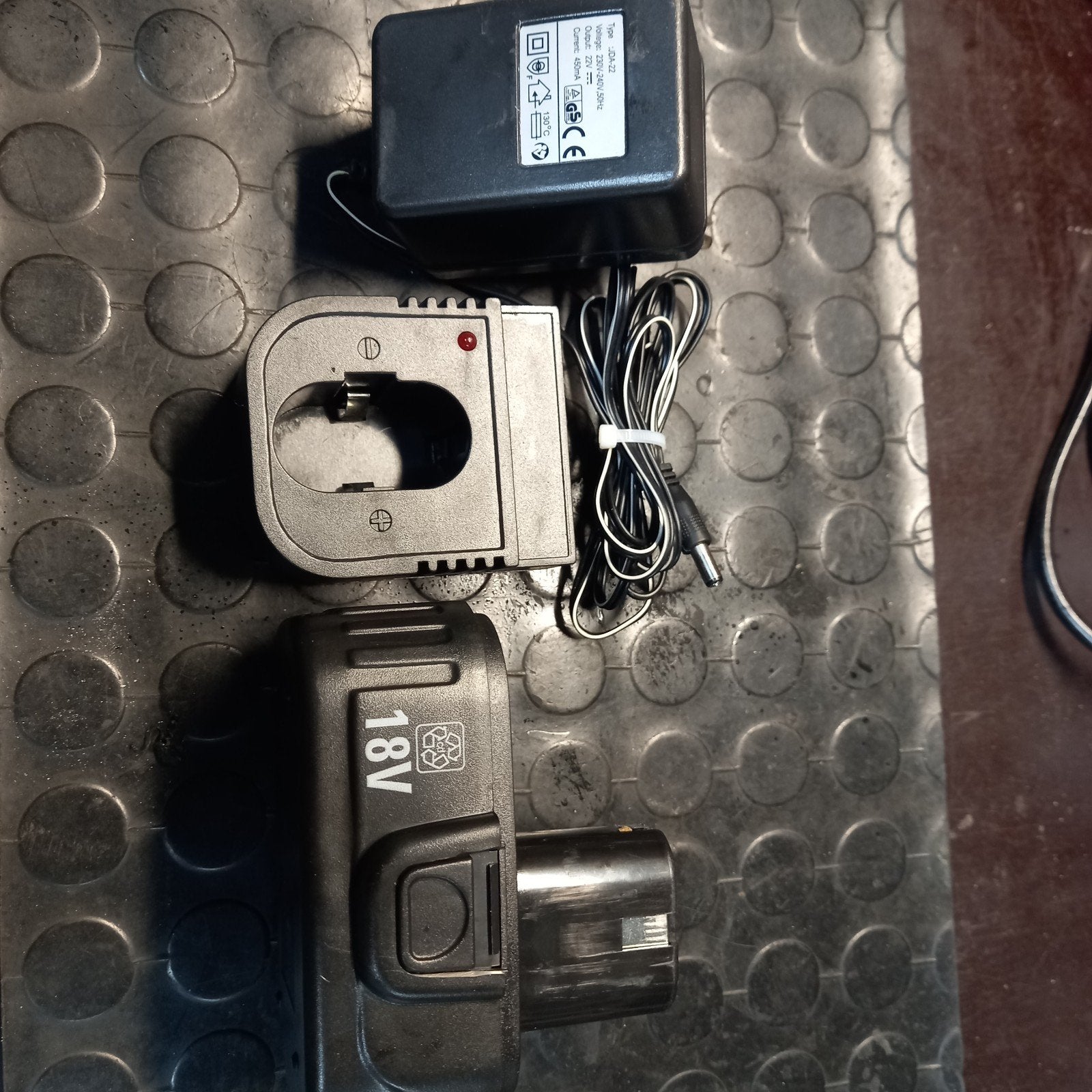 oplaadbare batterij 18volt, Ophalen