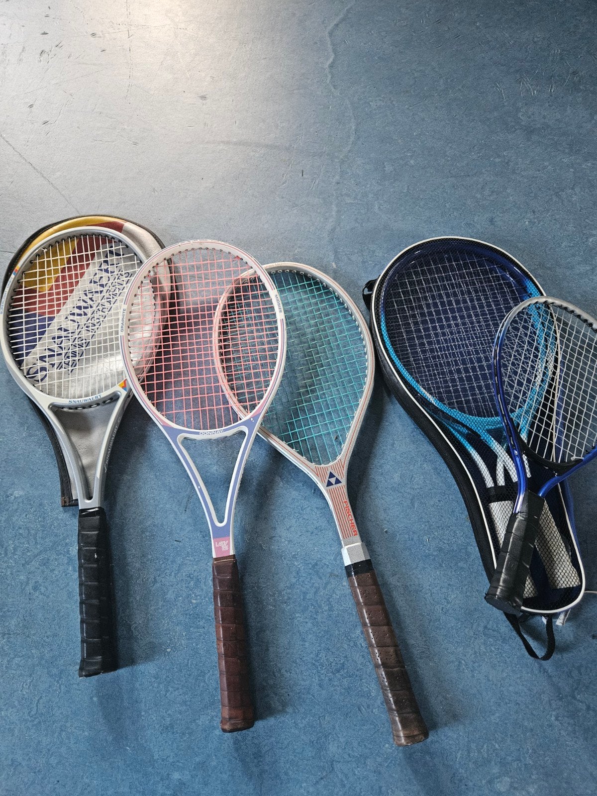 Assortiment tennisrackets, Sport en Fitness, Tennis, Ophalen