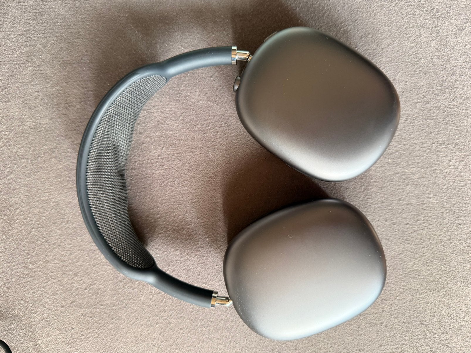 Apple AirPods Max Spacegrijs Lightning, Comme neuf, Enlèvement, Apple, Réglable