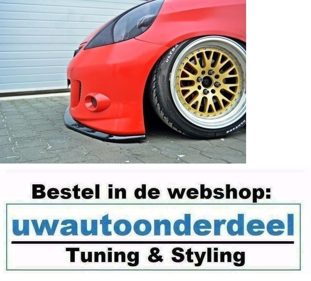 Maxton Design Spoiler Lip Splitter Voor Honda Jazz, Verzenden