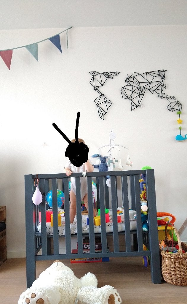 Babypark, Kinderen en Baby's, Ophalen, Gebruikt, Vierkant, In hoogte verstelbaar