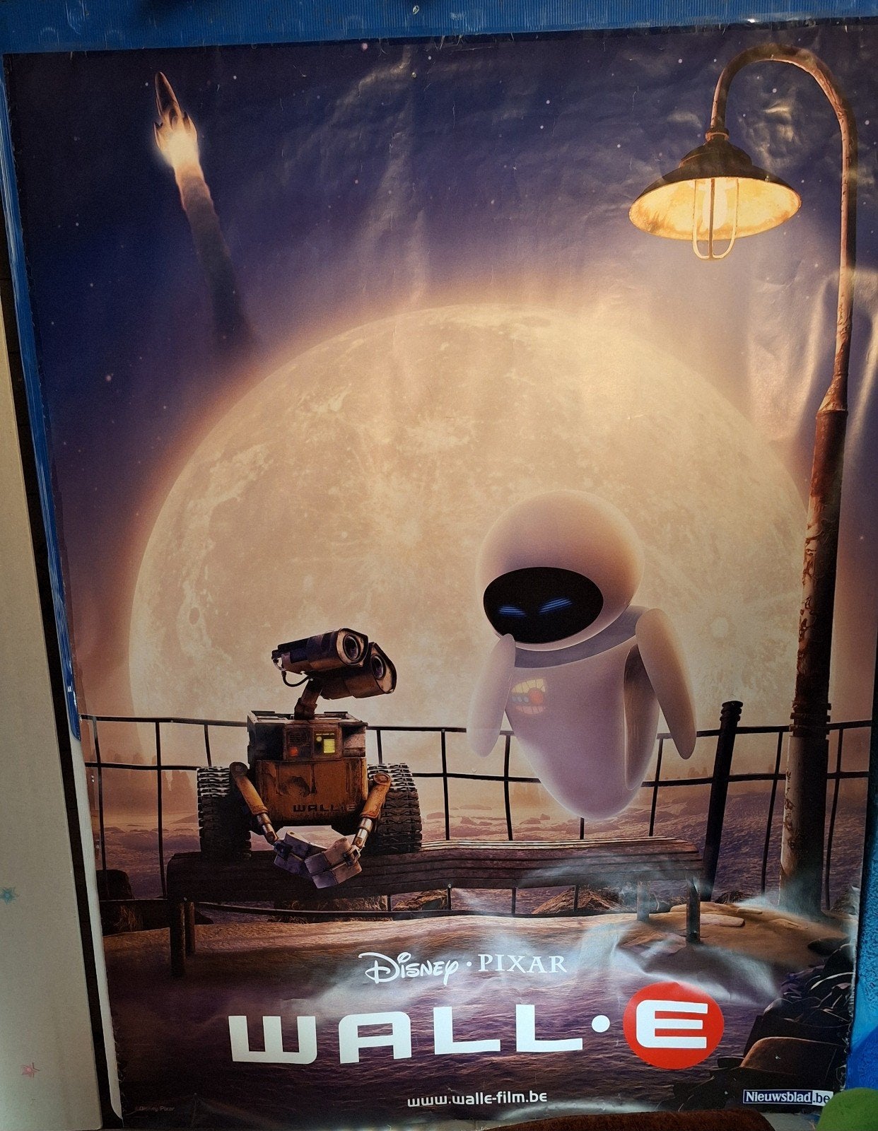 Wall-e poster, Ophalen