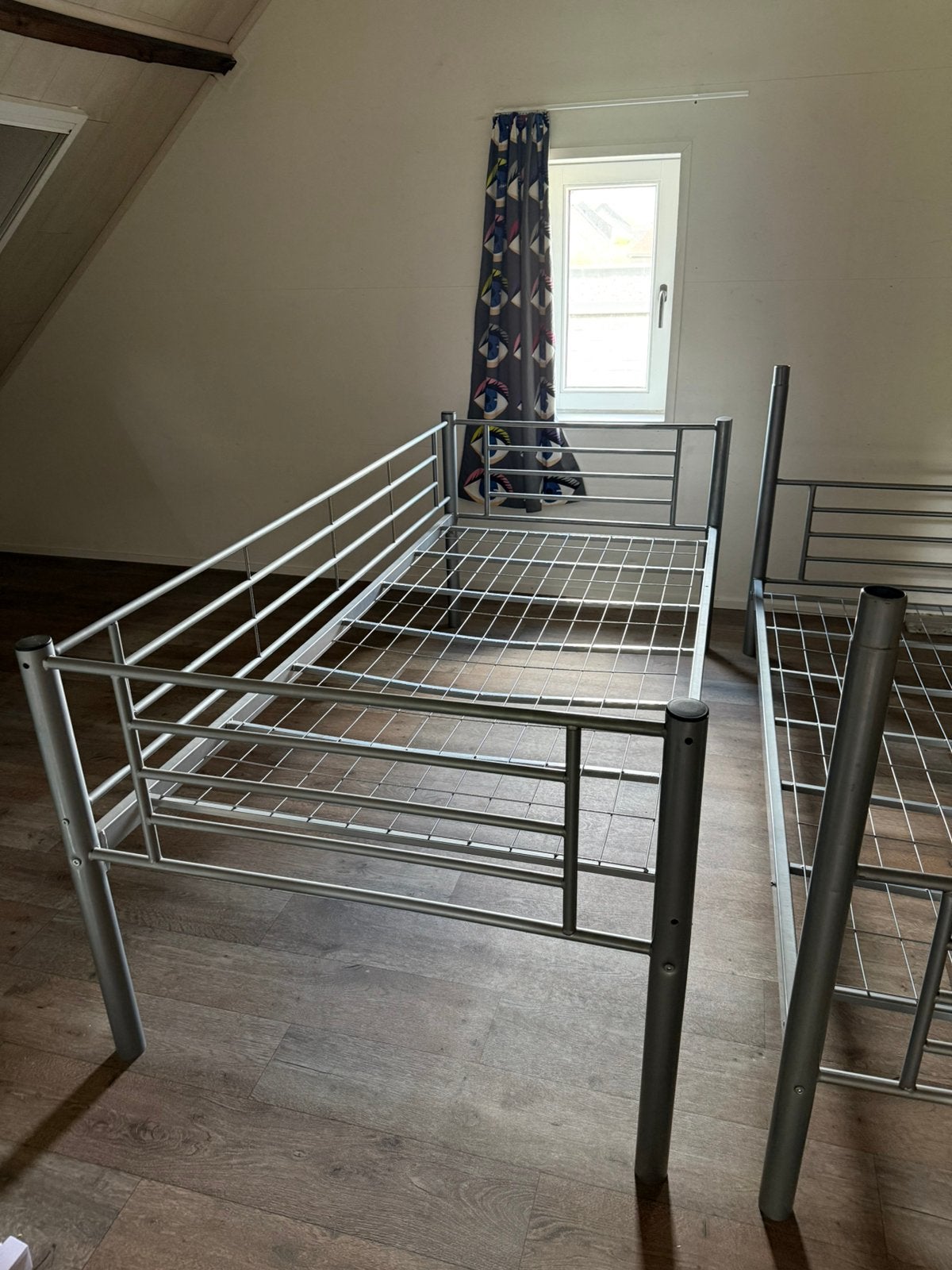 Lit superposé en aluminium, Maison & Meubles, 90 cm, Une personne, 180 à 200 cm, Enlèvement