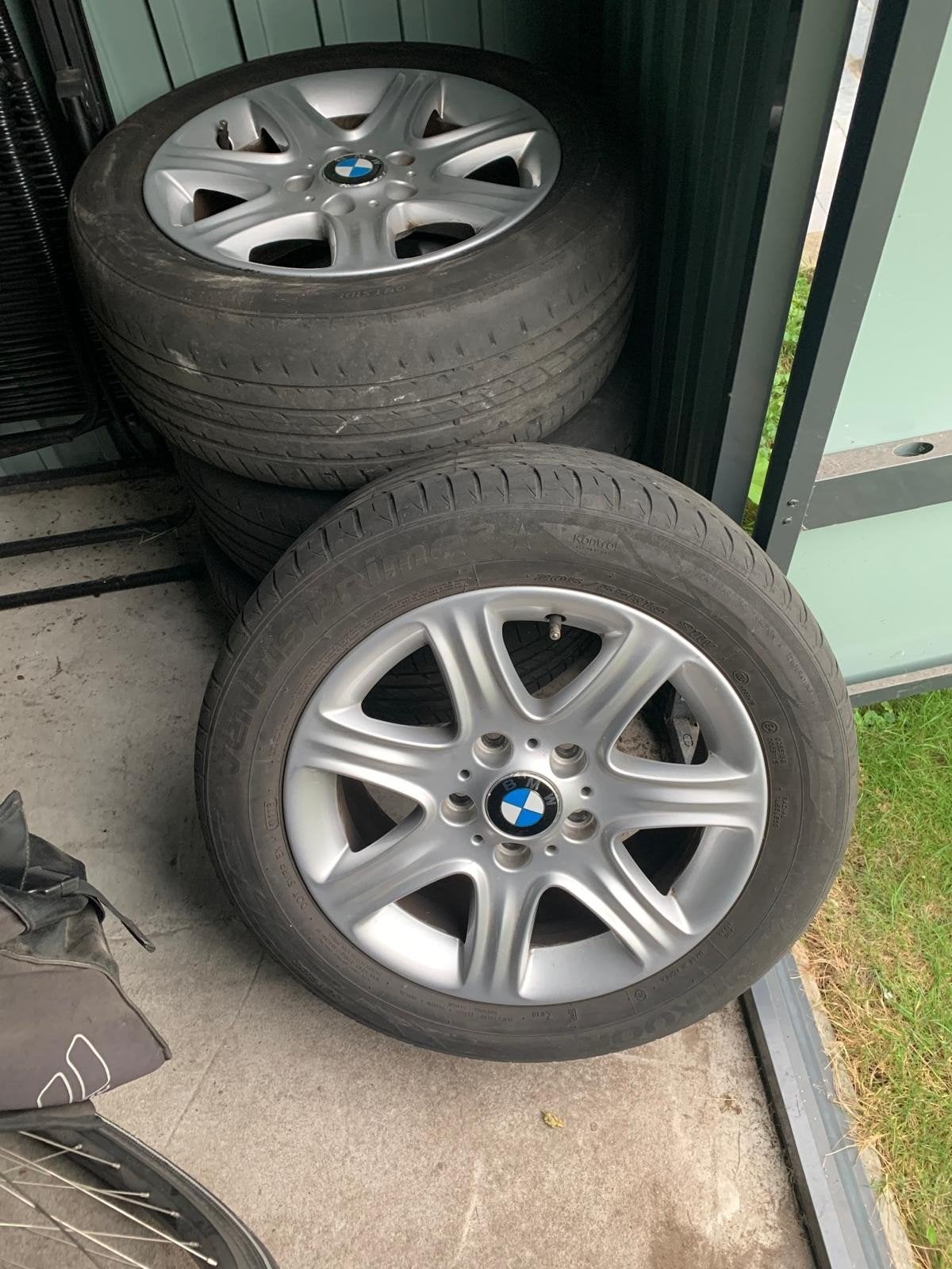 BMW  originele 16" velgen  met winterbanden, Auto-onderdelen, Ophalen, Gebruikt, 16 inch, Banden en Velgen