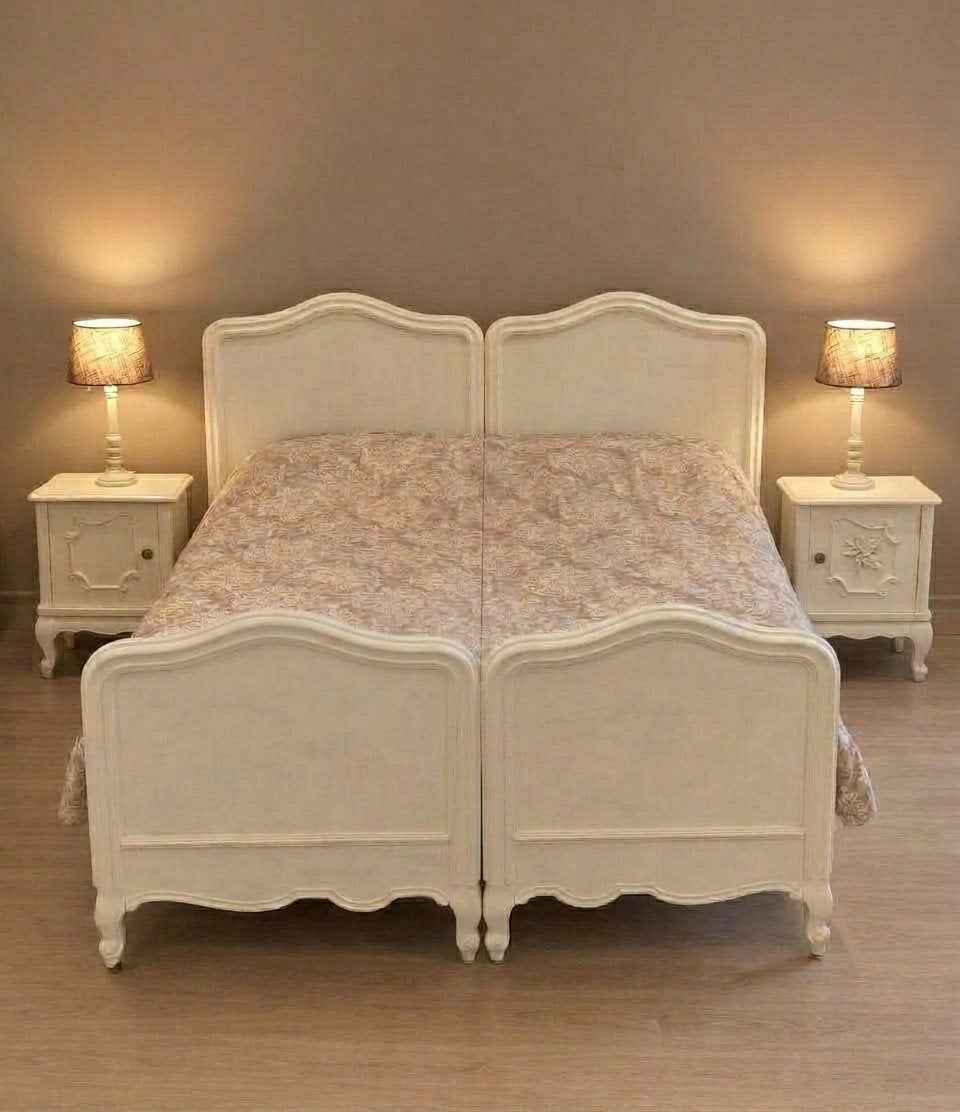 Chambre double classique complète, Maison & Meubles, Enlèvement, Utilisé, Deux personnes, Klassiek