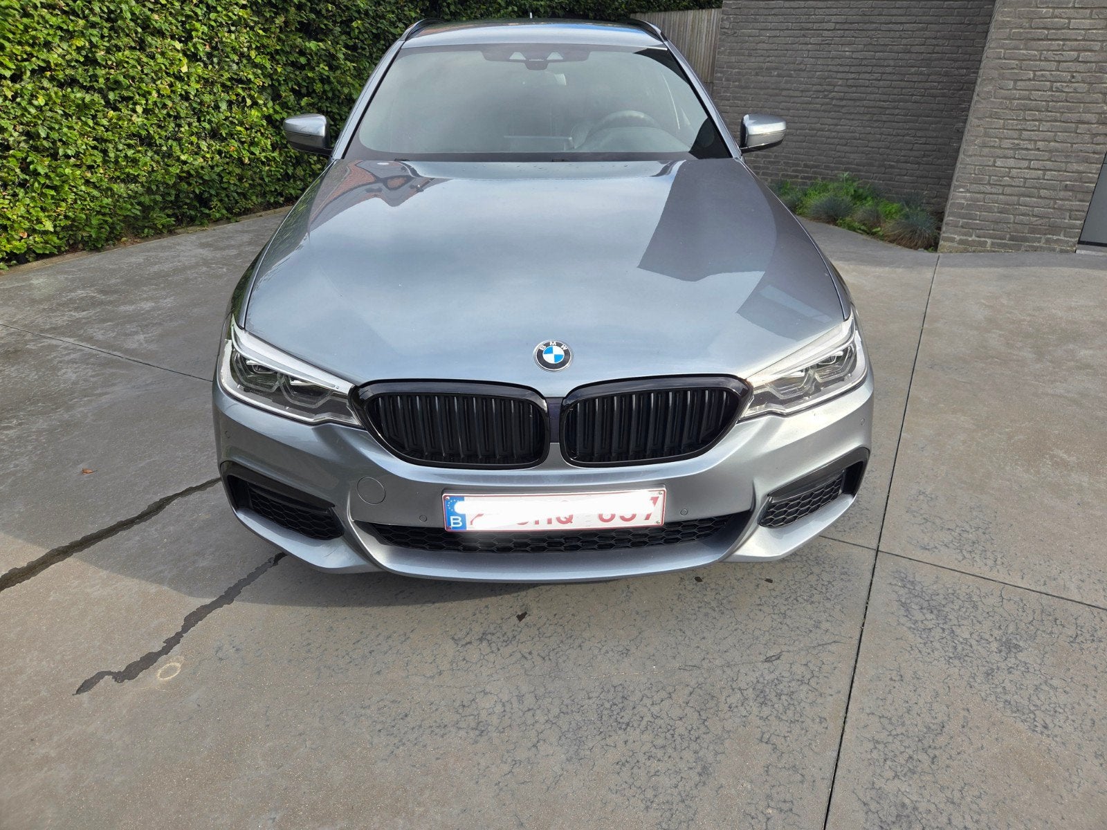 bmw 520d touring ( beschikbaar vanaf 5 oktober), Auto's, Automaat, Blauw, Leder, 5 deurs