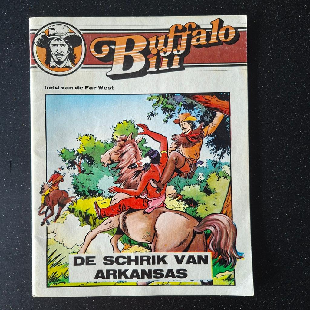 Bande dessinée Buffalo Bill - La peur de l'Arkansas, Livres, Enlèvement ou Envoi, Dimensie, Comme neuf, Comics