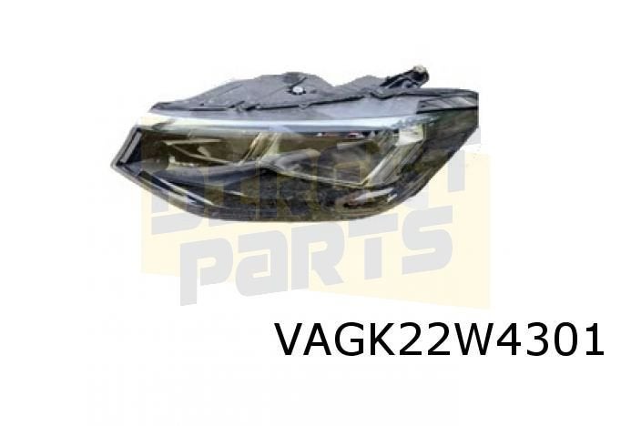 Volkswagen Caddy (1/21-) Koplamp Links Halogeen Origineel! 2, -, -, Nieuw, -