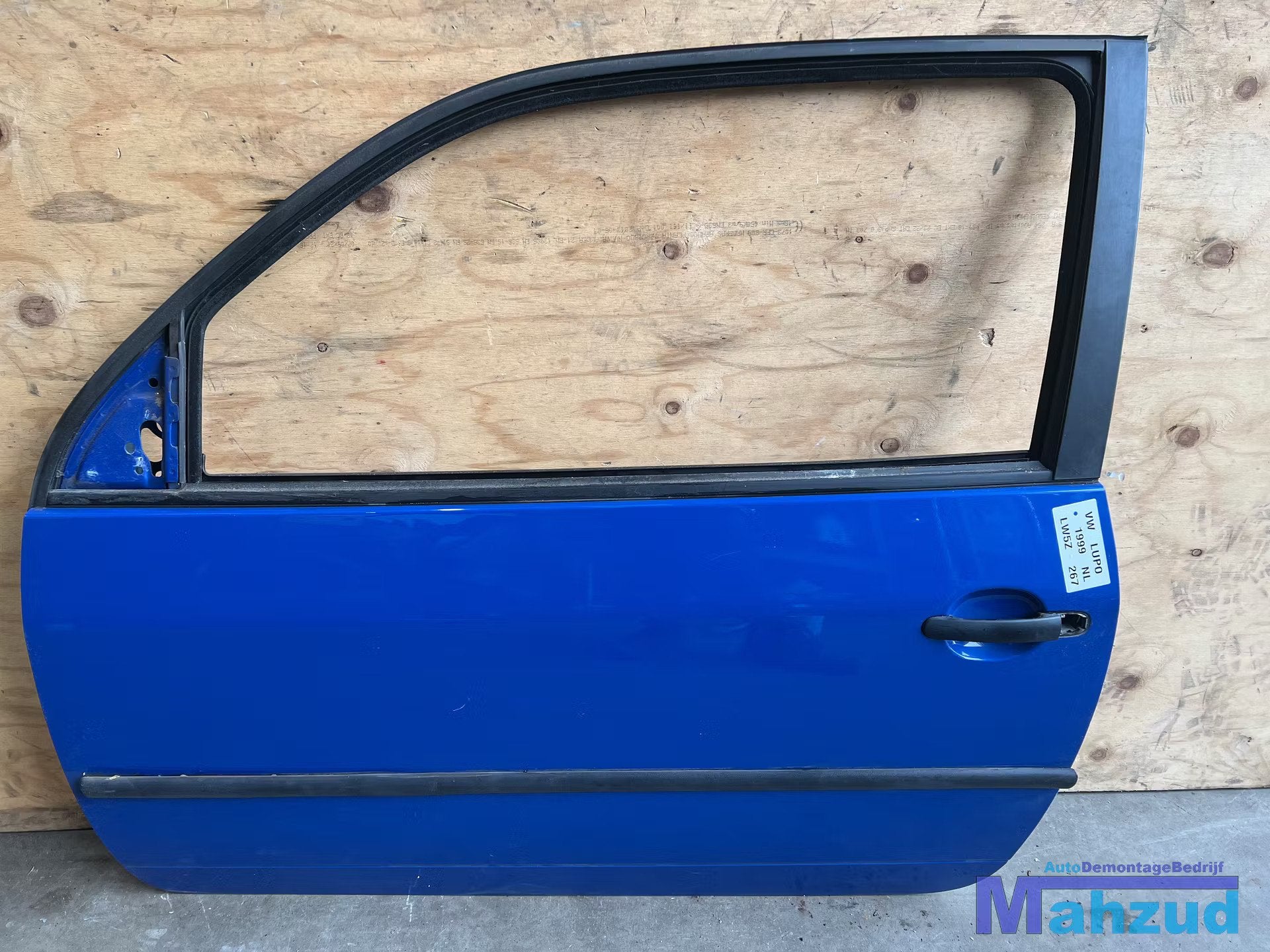 VW LUPO Blauw LW5Z Links linker deur portier 1998-2005, Auto-onderdelen, Gebruikt, Volkswagen AG, Vw@volkswagen.de, Berliner Ring 2
38440  Wolfsburg, DE
