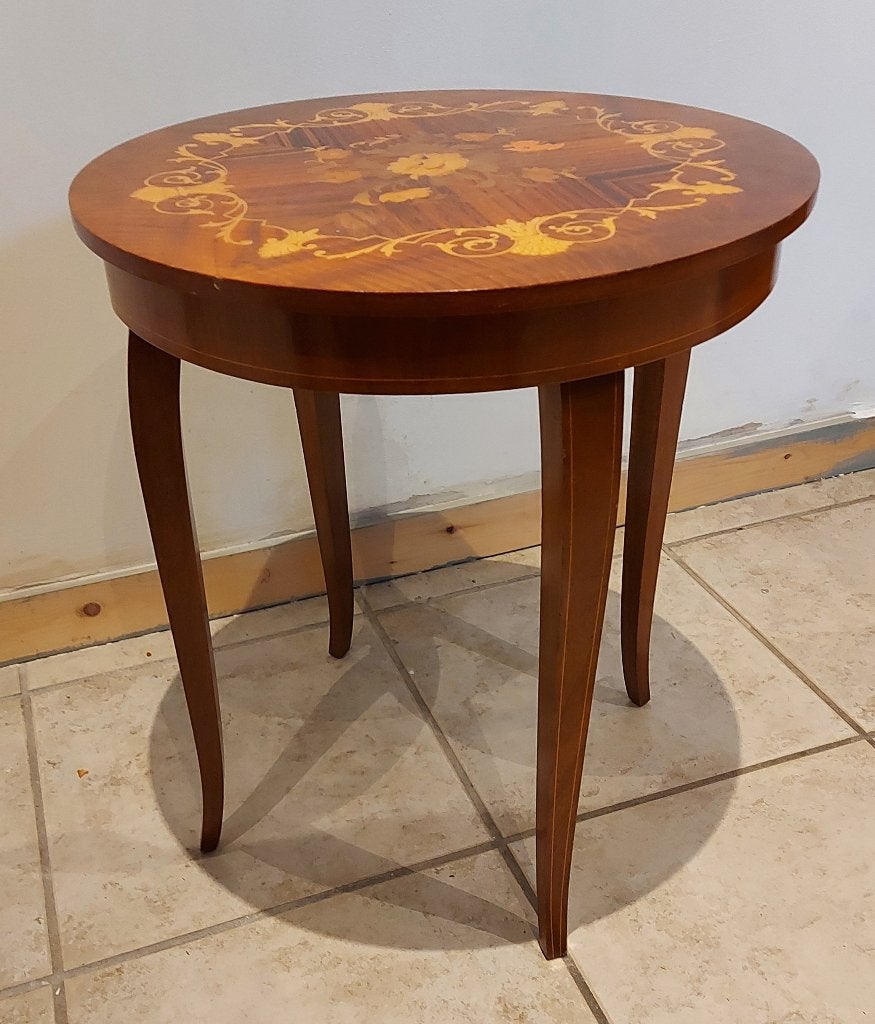 Muzikale werktafel, Ophalen
