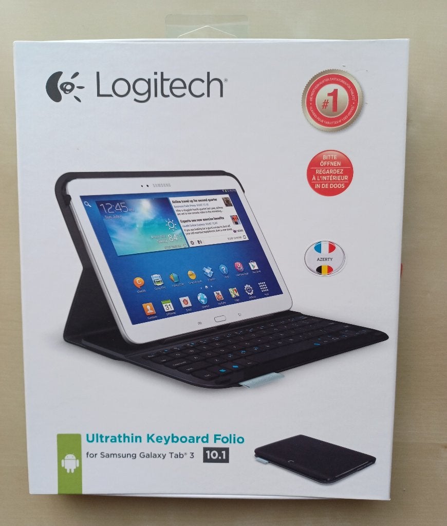 Logitech Ultrathin Keyboard Folio, Informatique & Logiciels, Enlèvement ou Envoi, Logitech, Protection faces avant et arrière