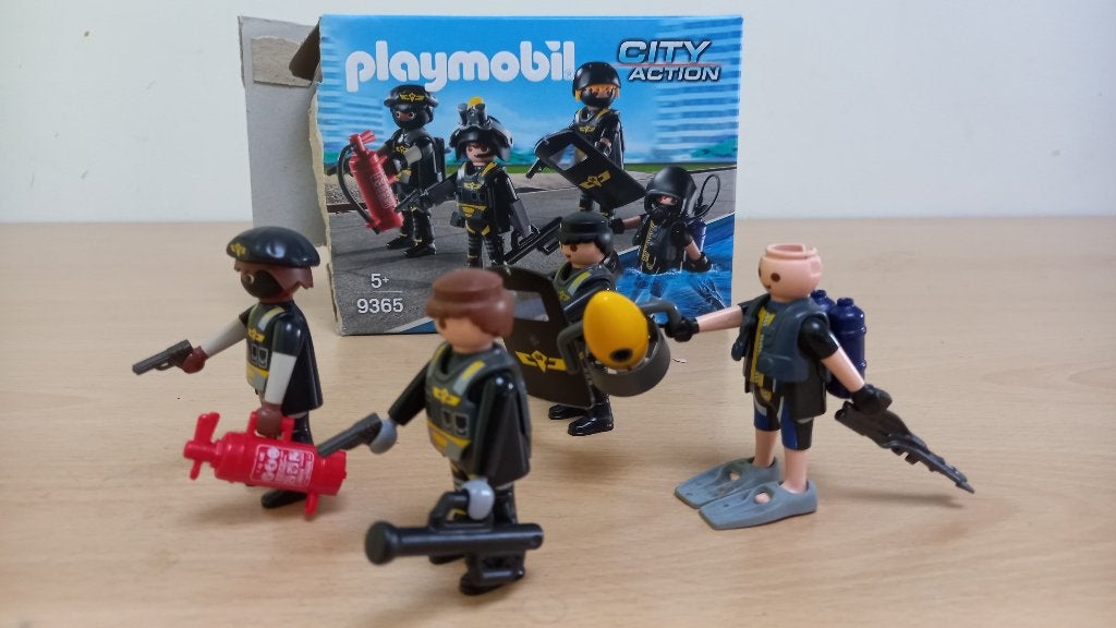 Playmobil: 9365: SIE-team, Gebruikt, Complete set, Ophalen of Verzenden, City action